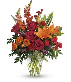Punch Of Color Bouquet from Mona's Floral Creations, local florist in Tampa, FL